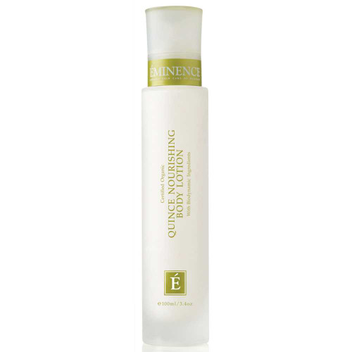 Eminence Quince Nourishing Body Lotion frosted bottle