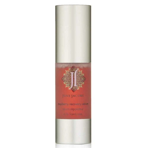 June Jacobs Raspberry Recovery Serum pump bottle