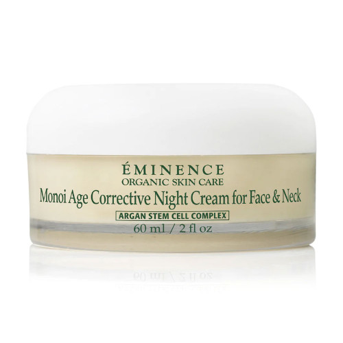 Eminence Monoi Age Corrective Night Cream for Face and Neck 60 ml jar