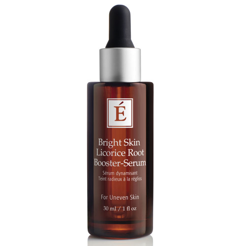 Eminence Bright Skin Licorice Root Booster-Serum brown glass dropper bottle