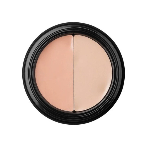glo Skin Beauty Under Eye Concealer two-tone compact, open