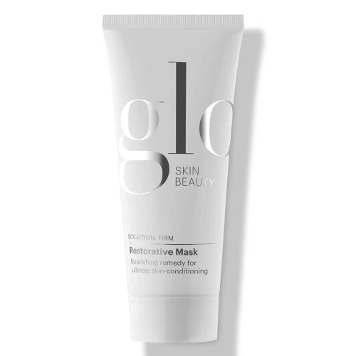 glo Skin Beauty Restorative Mask white tube