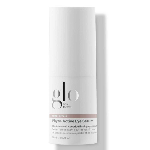 glo Skin Beauty Phyto-Active Eye Serum pump bottle