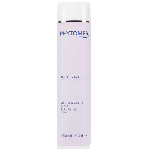 Phytomer Rosee Visage Toning Cleansing Lotion 250 ml frosted pink bottle