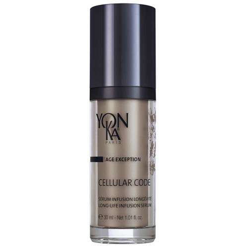 Yonka Age Exception Cellular Code serum dark pump bottle