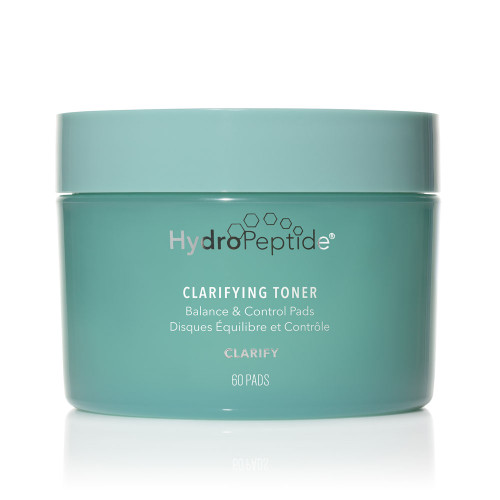 HydroPeptide Clarifying Toner pads teal jar