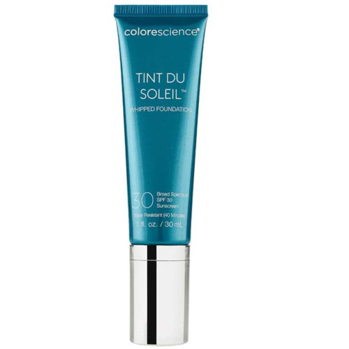 Colorescience Tint du Soleil Whipped Foundation SPF 30 teal tube