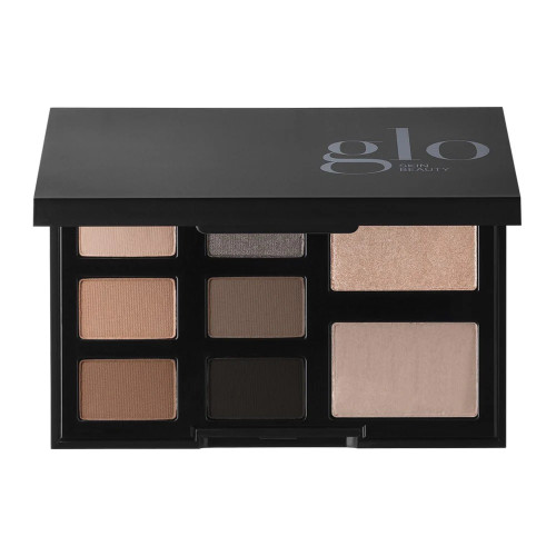 glo Skin Beauty Eye Shadow Palette with six neutral shades