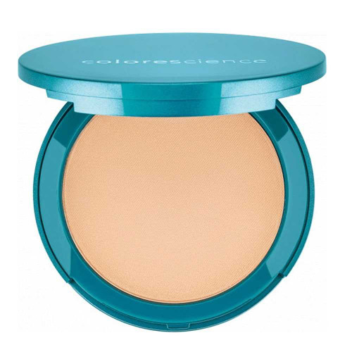 Colorescience Natural Finish Pressed Foundation SPF 20 teal compact