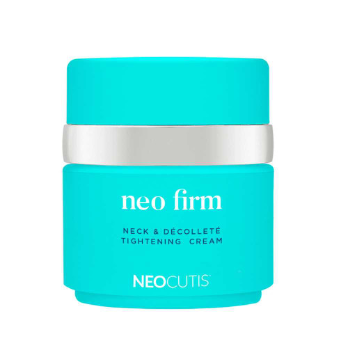 Neocutis NEO-FIRM Neck & Decollete Tightening Cream turquoise jar