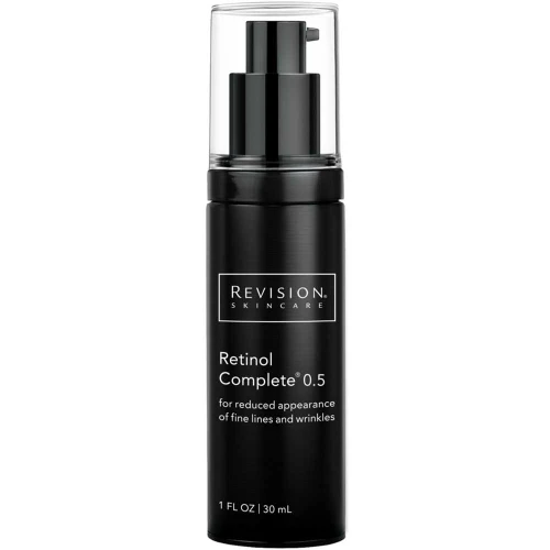 Revision Retinol Complete 0.5 1 fl oz black pump bottle