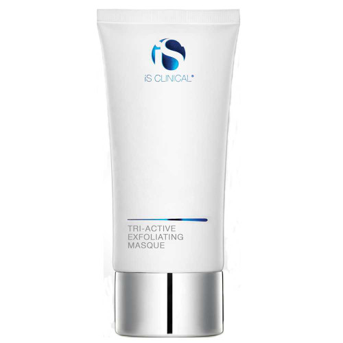 iS Clinical Tri-Active Exfoliating Masque white tube
