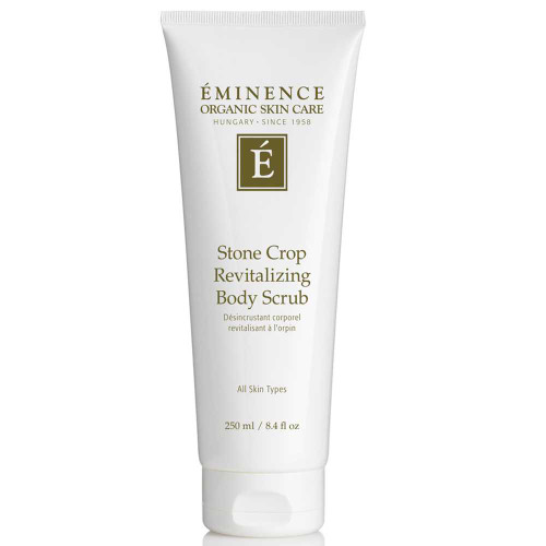 Eminence Organic Skin Care Stone Crop Revitalizing Body Scrub 250 ml (8.4 fl oz) tube
