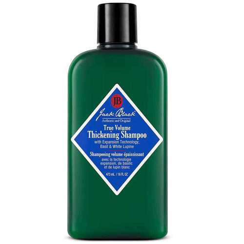 Jack Black True Volume Thickening Shampoo green bottle