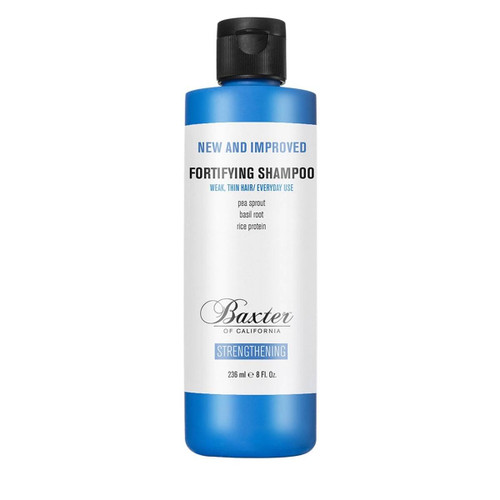 Baxter of California Daily Fortifying Shampoo 8 oz blue bottle