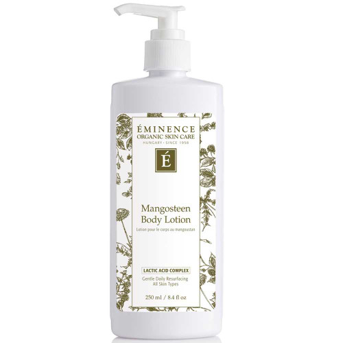 Eminence Organic Skin Care Mangosteen Body Lotion 250 ml pump bottle