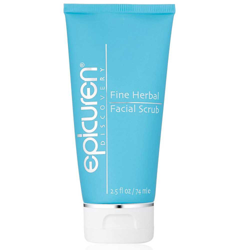 epicuren Discovery Fine Herbal Facial Scrub blue tube