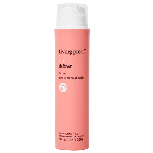 Living Proof Curl Definer coral bottle