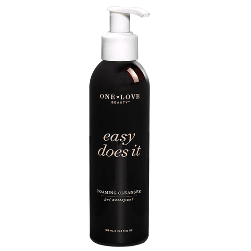 One Love Organics Easy Does It Foaming Cleanser 189 ml pump bottle