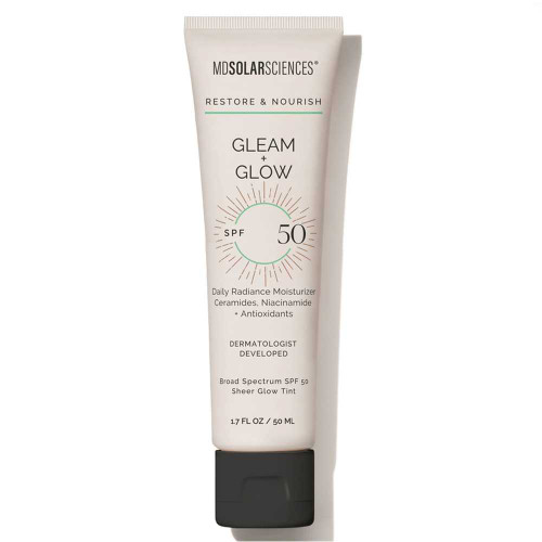 MDSolarSciences Gleam + Glow Daily Radiance Moisturizer SPF 50 MDSS00226 BeautifiedYou.com
