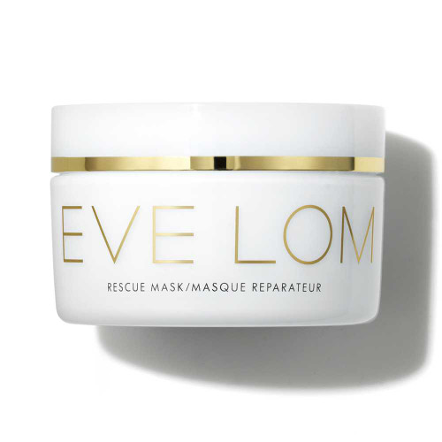 Eve Lom Rescue Mask white jar with gold band