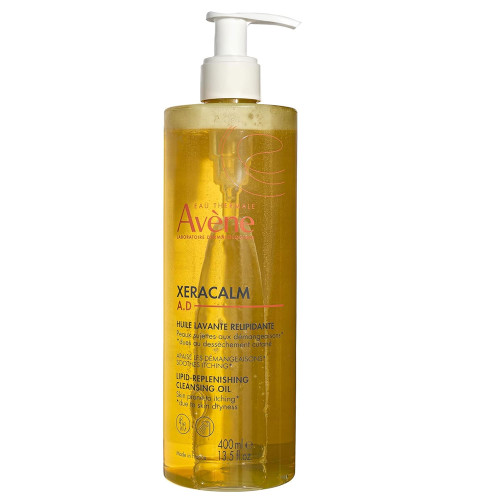 Avène XeraCalm A.D Lipid-Replenishing Cleansing Oil 400 ml pump bottle