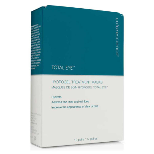 Colorescience Total Eye Hydrogel Treatment Masks (12-Pairs) CS27823 BeautifiedYou.com