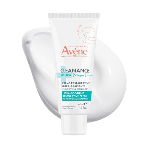 Avene Cleanance HYDRA Ultra-Soothing Restorative Cream 40 ml tube