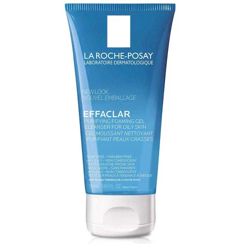 La Roche-Posay Effaclar Purifying Foaming Gel Cleanser blue tube