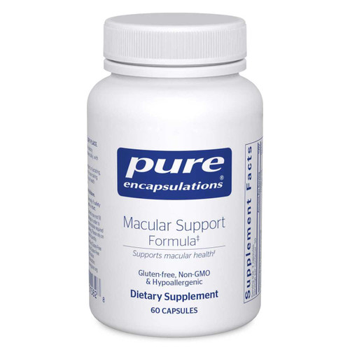 Pure Encapsulations Macular Support Formula 60 capsules bottle