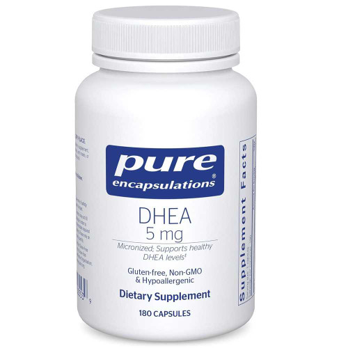 Pure Encapsulations DHEA 5 mg - 180 Capsules PURE05539 BeautifiedYou.com