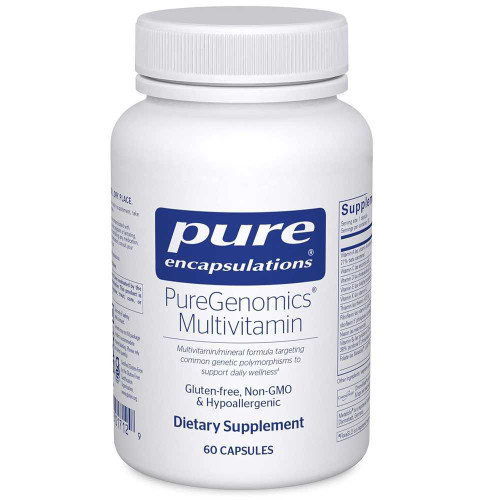 Pure Encapsulations PureGenomics Multivitamin 60 capsule bottle