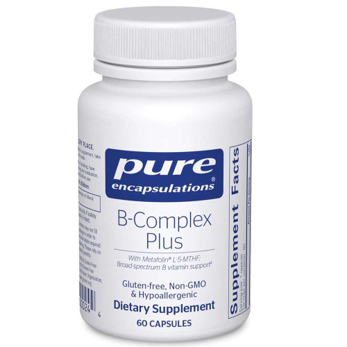 Pure Encapsulations B-Complex Plus 60 capsules bottle