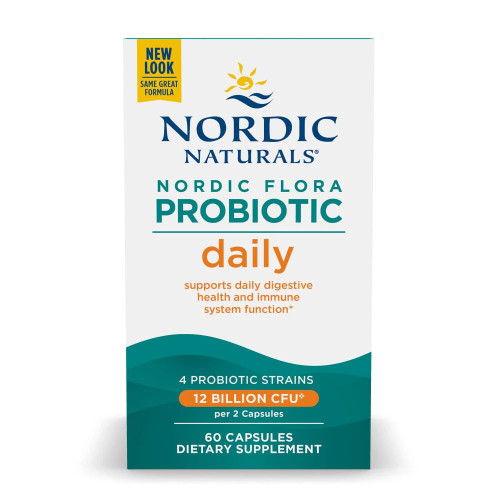 Nordic Naturals Nordic Flora Probiotic Daily 60 capsule box