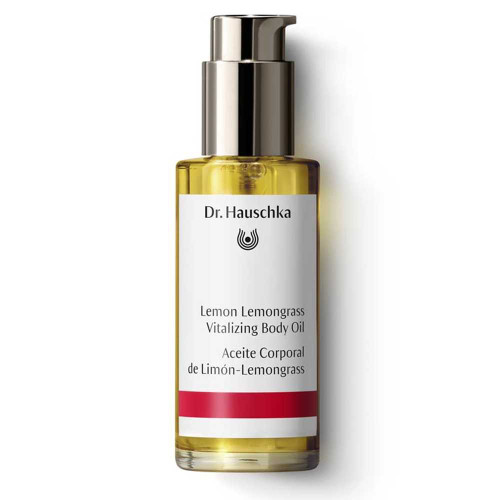 Dr. Hauschka Lemon Lemongrass Vitalizing Body Oil 75 ml pump bottle