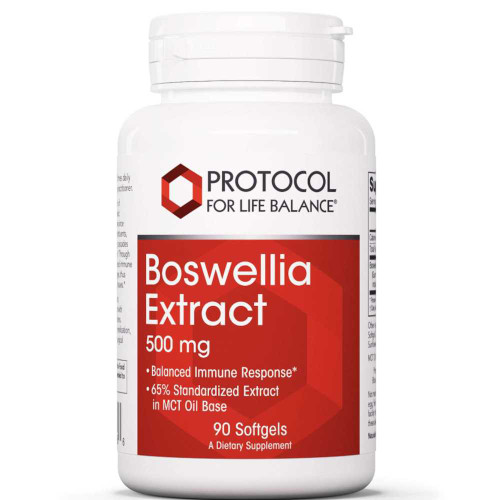 Protocol Boswellia Extract 500mg - 90 Softgels PLB49366 BeautifiedYou.com