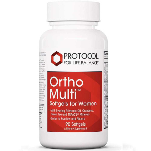 Protocol Ortho Multi for Women - 90 Softgels PLB38025 BeautifiedYou.com