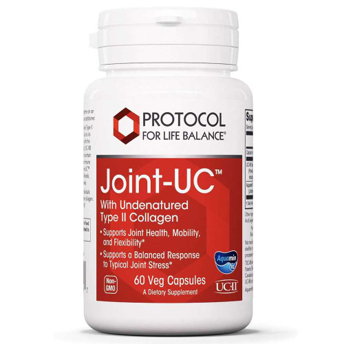 Protocol for Life Balance Joint-UC with Undenatured Type II Collagen 60 veg capsule bottle