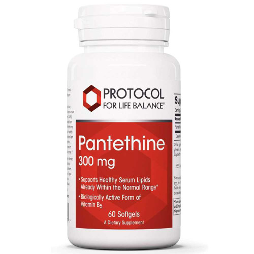 Protocol Pantethine 300mg - 60 Softgels PLB04877 BeautifiedYou.com