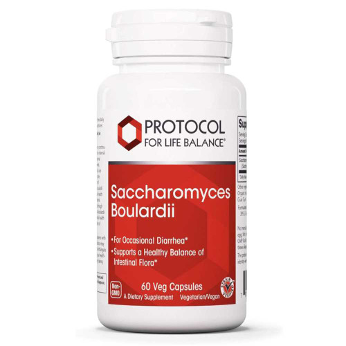 Protocol for Life Balance Saccharomyces Boulardii 60 veg capsules bottle