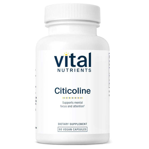 Vital Nutrients Citicoline 60 vegan capsule bottle