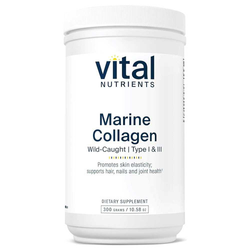 Vital Nutrients Marine Collagen Wild-Caught Type I and III 300 g tub