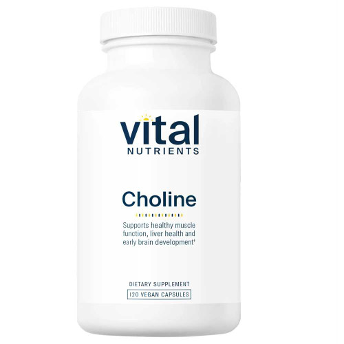 Vital Nutrients Choline 120 vegan capsule bottle