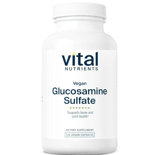 Vital Nutrients Vegan Glucosamine Sulfate 120 vegan capsule bottle
