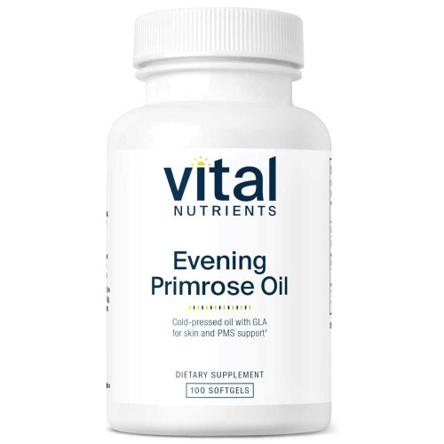 Vital Nutrients Evening Primrose Oil 100 softgels bottle