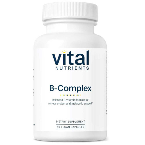 Vital Nutrients B-Complex 60 vegan capsule bottle