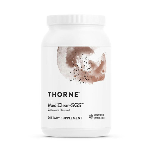 Thorne MediClear-SGS, Chocolate Flavor - 38.2 oz THR12559 BeautifiedYou.com