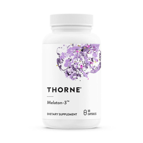 Thorne Melaton-3 - NSF Certified for Sport - 60 Capsules THR88027 BeautifiedYou.com