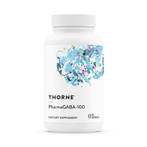 Thorne PharmaGABA-100 - 60 Capsules THR52014 BeautifiedYou.com