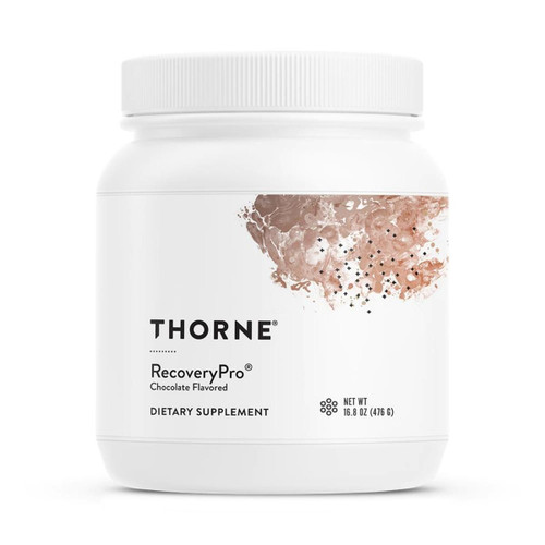 Thorne RecoveryPro Chocolate Flavor NSF Certified for Sport 16.7 oz tub